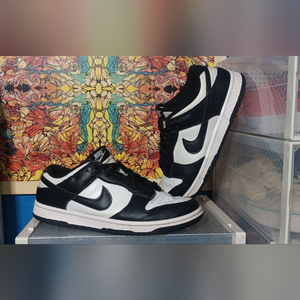 Nike SB Black and White Low-Top Sneakers